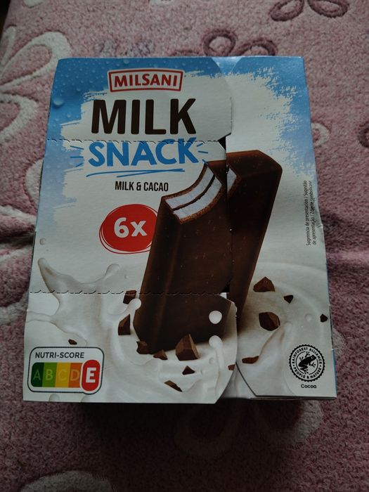 Mleczna kanapka Miło Snack Milsani