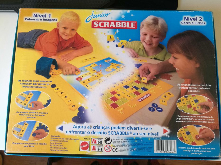 Jogo de tabuleiro Scrabble Júnior