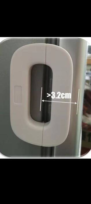 Продам замок для холодильника цвет белый