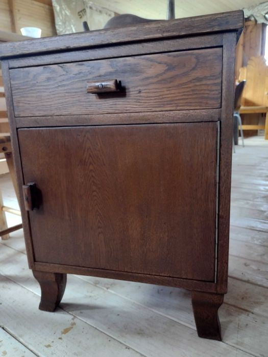 Szafka nocna Vintage, PRL