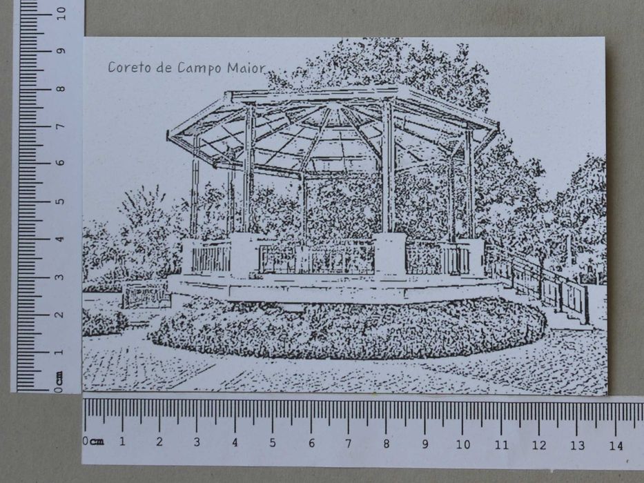 Postal - Bandstand - Campo Maior - OLX X00033