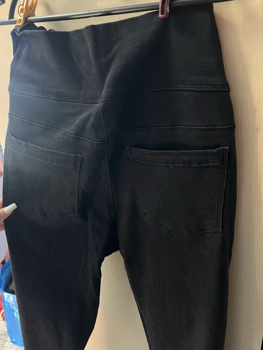 Джинсы для беременных черные