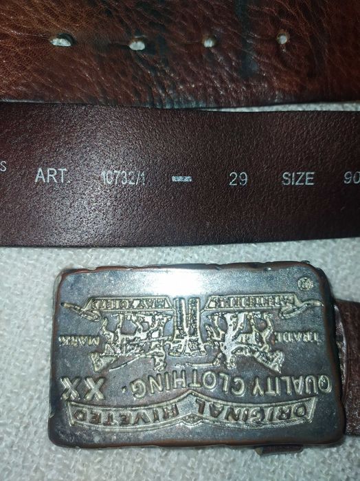 Ремінь чоловічий Levis вінтаж