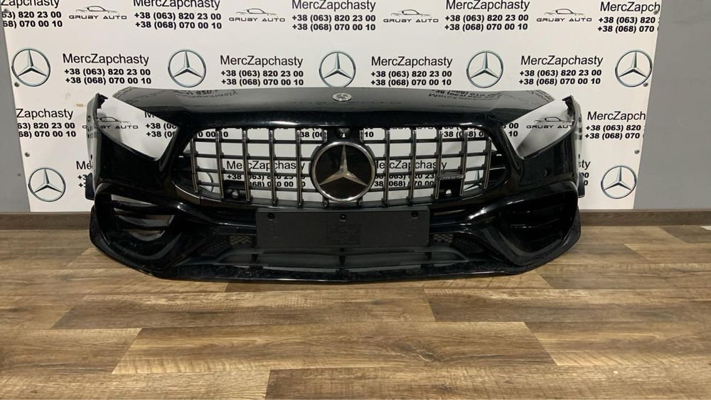 Mercedes w 177 A  Клас   Мерседес передній бампер AMG 45 S Рестайлінг