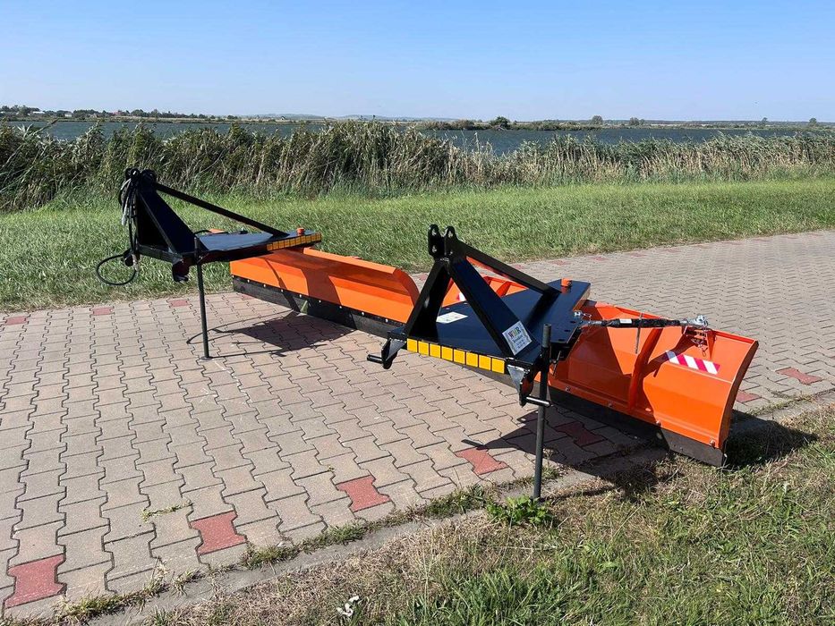 Pług na TUZ tył/przód do ciągnika Śnierzny obrotowy 360° . Producent!!!