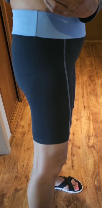 Krótkie spodenki na rower lub jogę M