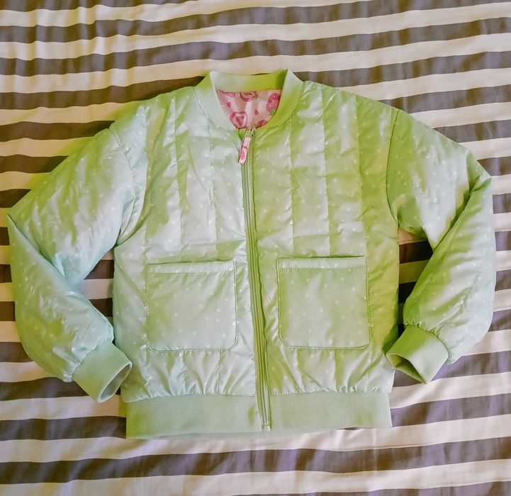 Nowa kurtka wiosenna przejściowa dla dziewczynki r. 134