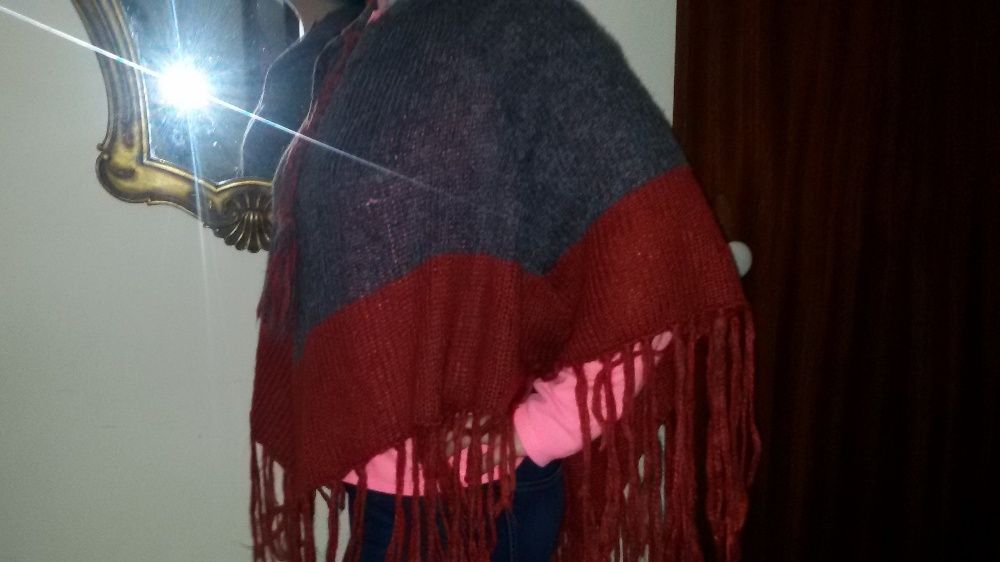 Poncho muito giro!
