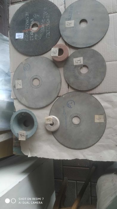 Диски для заточування та порізки