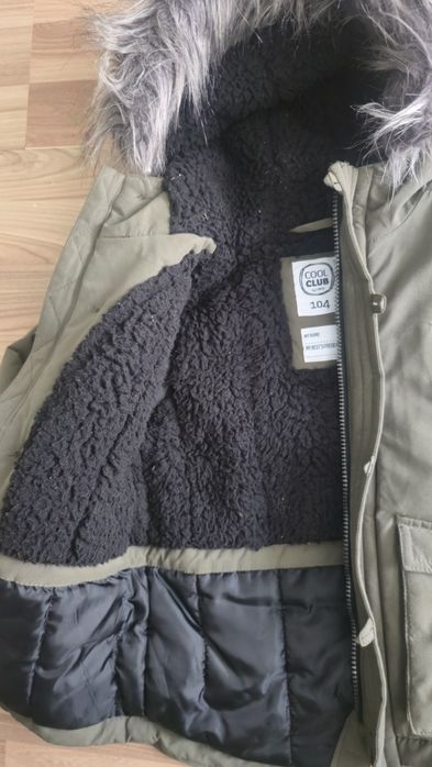 Kurtka zimowa parka 104 cool club khaki