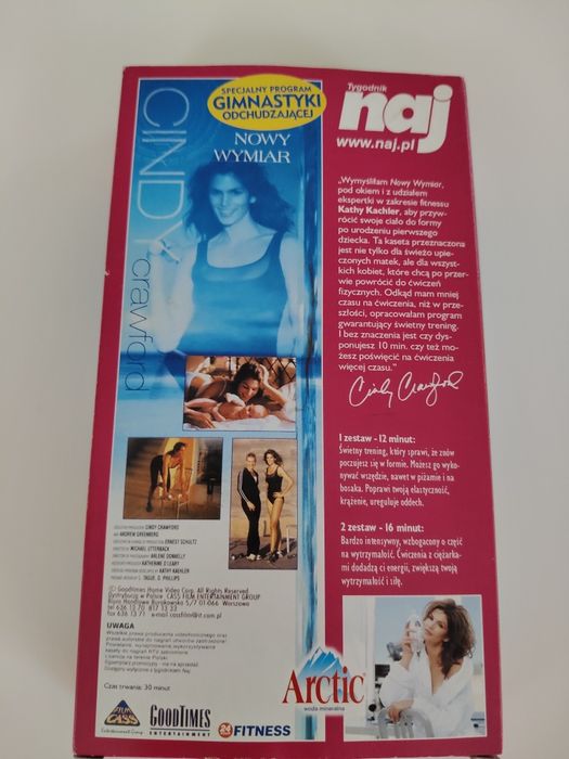 Cindy Crawford Powrót do formy kaseta VHS