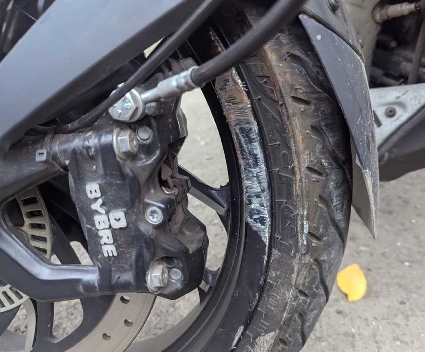 Bajaj Dominar 400 (после ДТП)