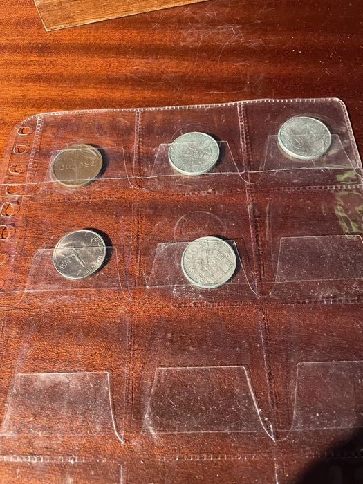 Varias moedas antigas