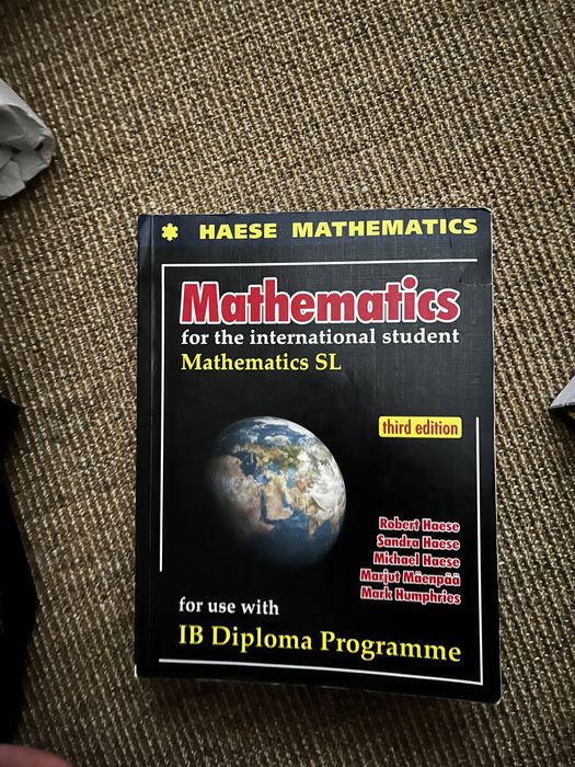 Manual matemática da Haese para IB