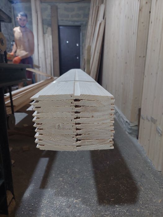 Вагонка шліфована, приштехована гарна якість