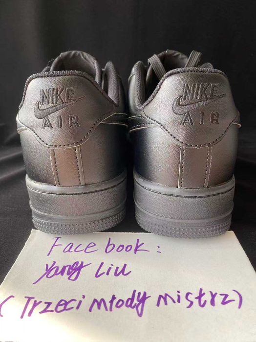 Air Force 1, czarne, R.37.5