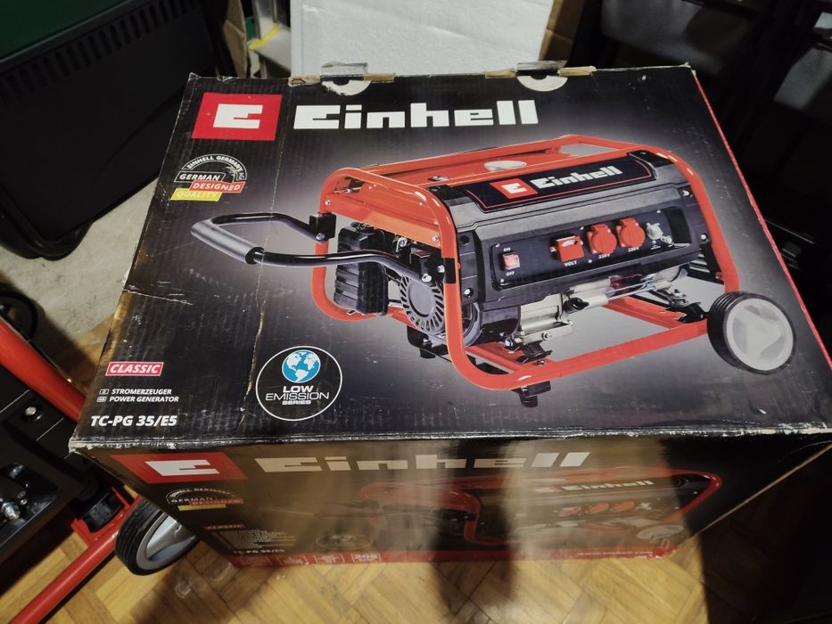 Einhell-TC-PG 35/E5 agregatprądotwórczy jednofazowy 3100W AVR