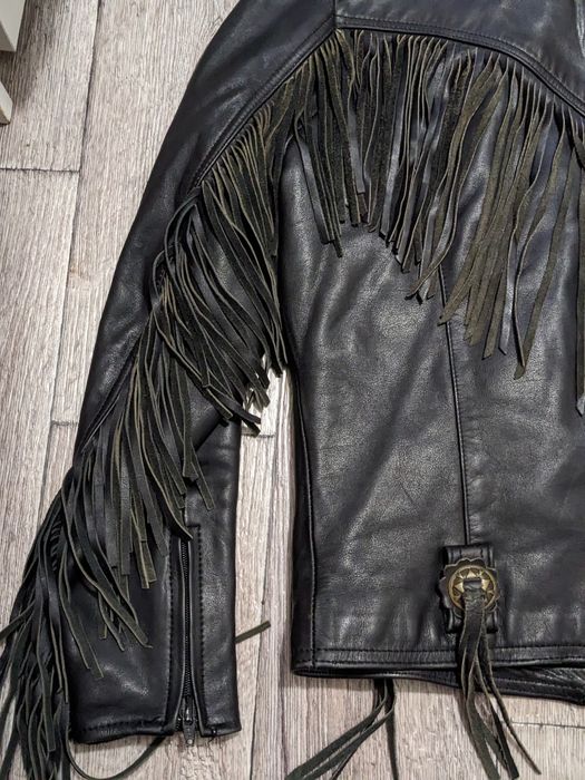 Вінтажна байкерська куртка косуха IXS p M