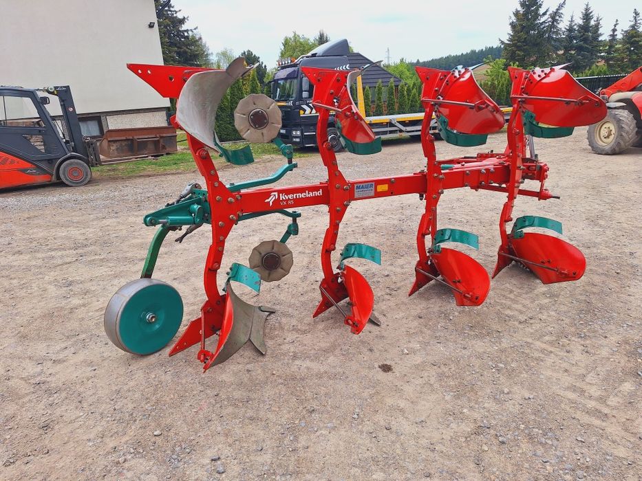 Pług 4 skibowy obrotowy Kverneland VX85 stan bdb nie lemken  kuhn pottinger