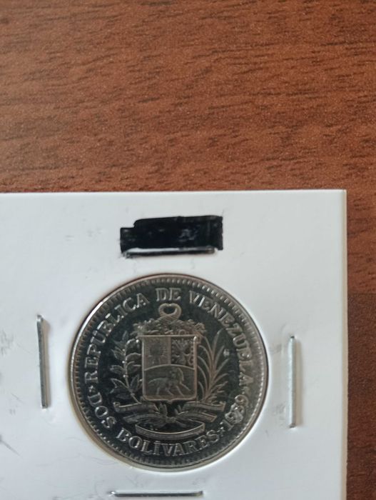 2 Bolivares  Ano 1989