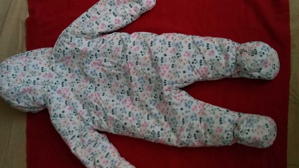 Комбінезон дитячий для дівч-новий на флісі-M&S-9-12;хлоп.Lupilu-80