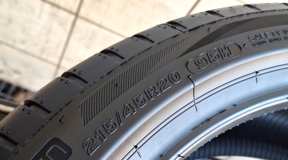 2x 215/45R20 Bridgestone Turanza 6 Enliten 2025r A/B/67dB 3 lata gwar.