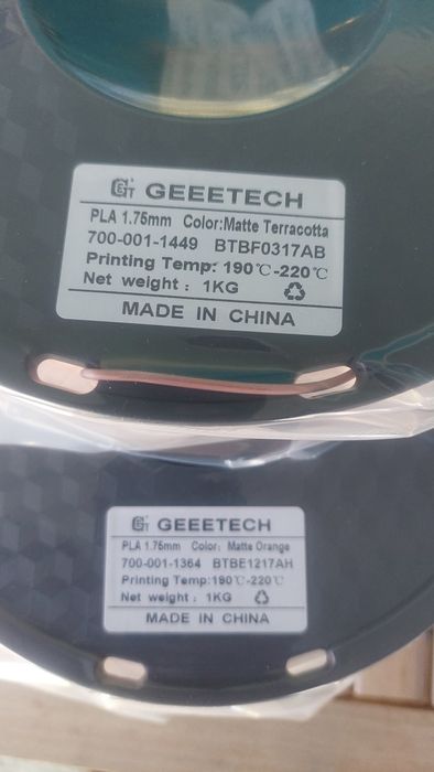 Filamento pla matte, para impressoras 3d