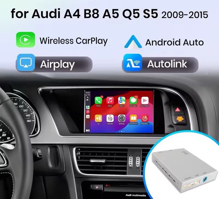 Moduł box CarPlay, Android auto audi a4 b8, a5, Q5