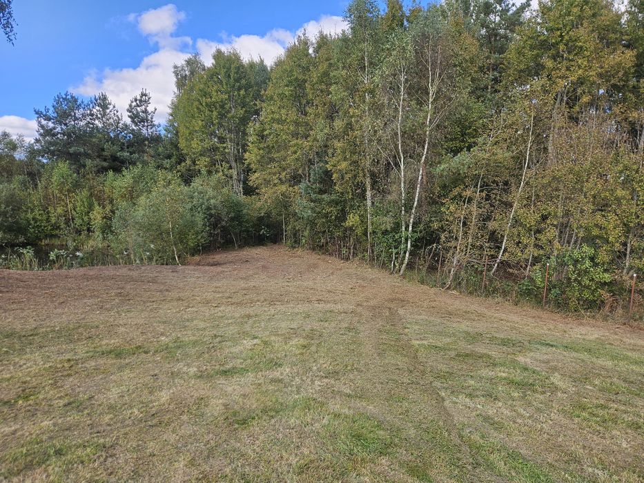 czyszczenie oczyszczanie działek nieużytków