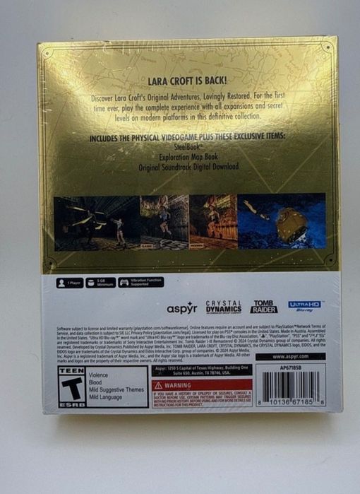 PS5 Tomb Raider I - III Remaster Deluxe Edition