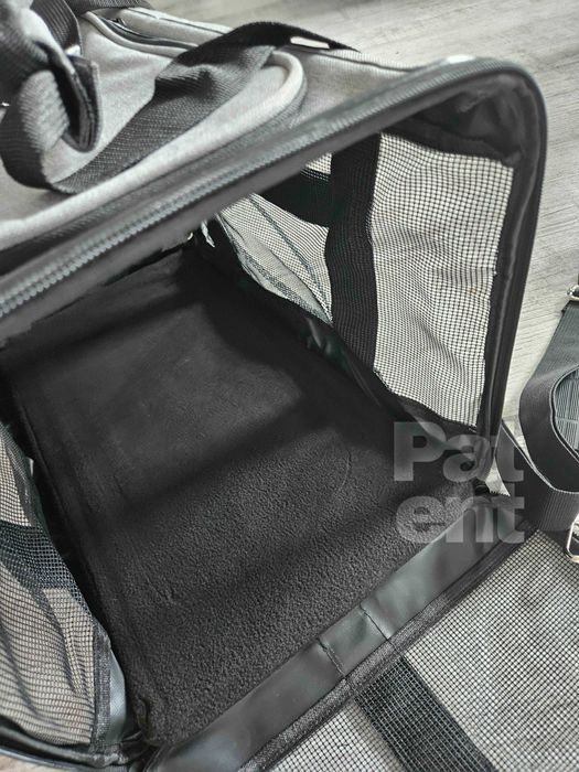 Transporter torba transportowa dla psa kota królika świnki szary