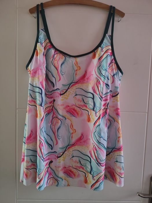 Tankini dwuczęściowy strój kąpielowy