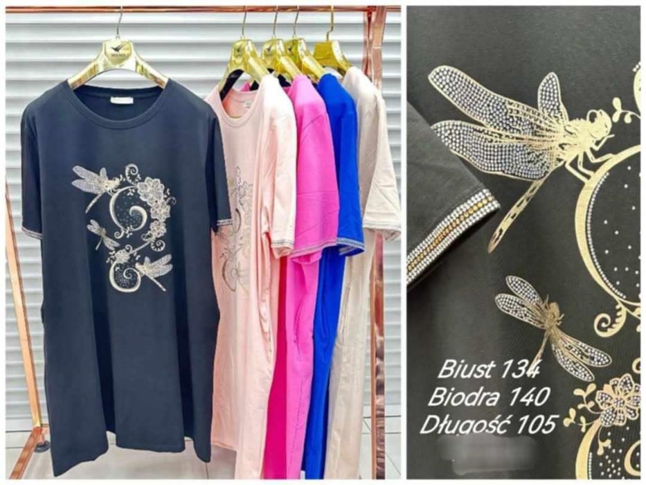 Tunika damska plus size