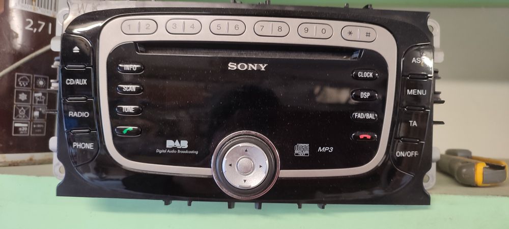 Sony, radio Ford Mondeo MK4
