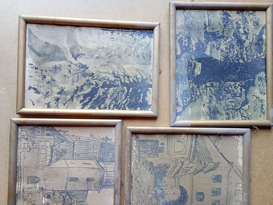 Stare obrazy grafiki z PRL