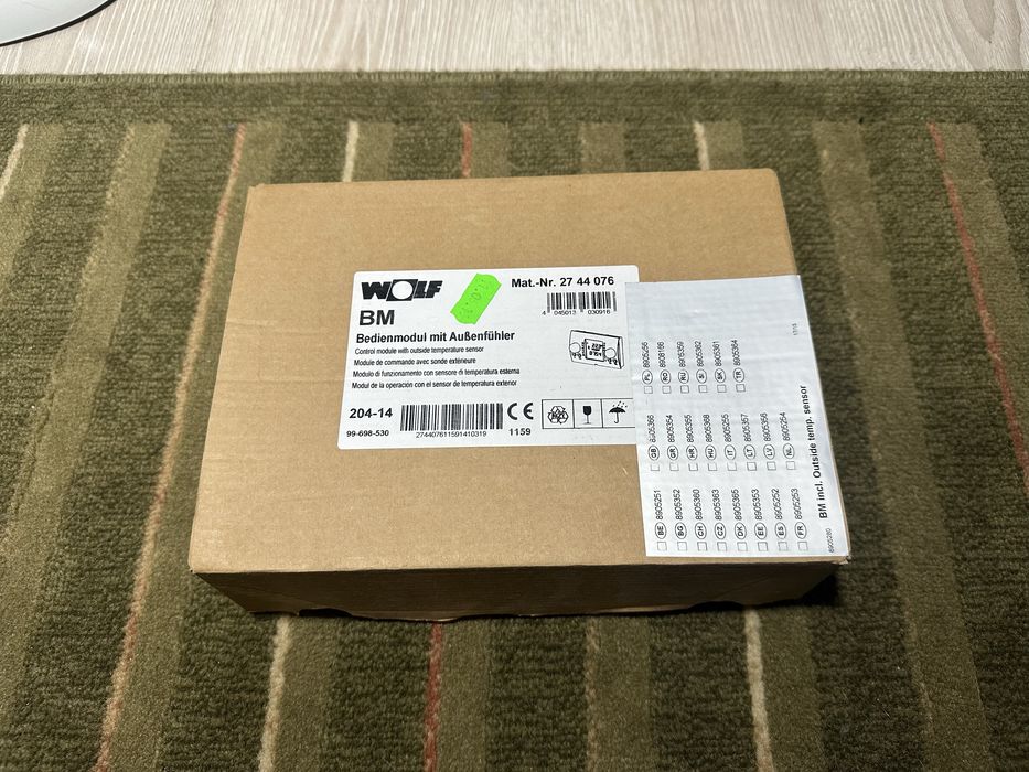 Wolf czujnik moduł pogodowy + czujnik pieca