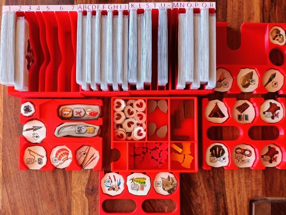 Inserts Para jogos de tabuleiro em 3D