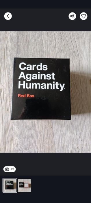 Cards Against Humanity Red Box gra karciana
