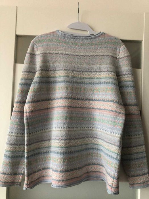 Śliczny pastelowy sweter Montego rozm. XL