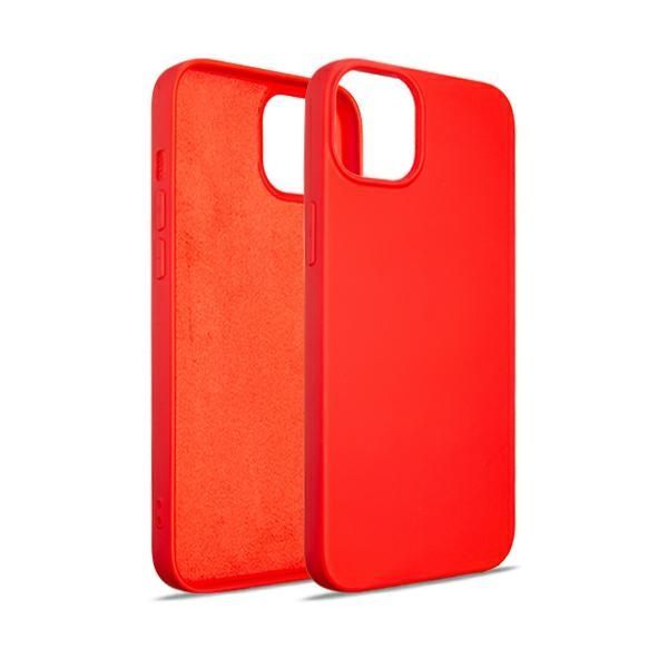 Beline Etui Silicone iPhone 14 Plus6.7" czerwony/red