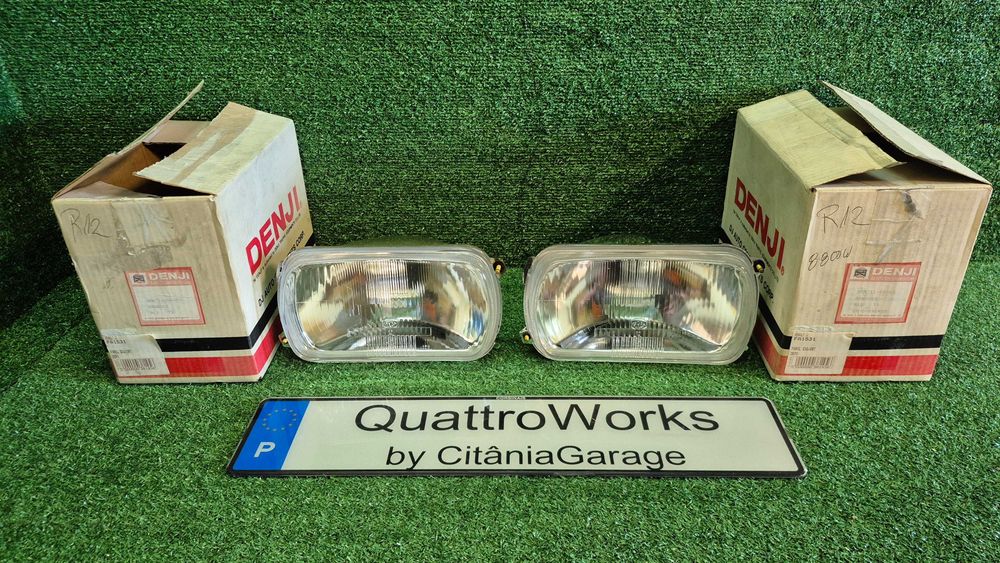 Par Otica Farol Esquerdo Direito Renault 12 R12 1973 em diante Ref. 0870-030600 NOVO