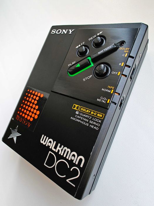 Sony WM-DC2 Walkman Portable Cassette Player плеєр раритет колекційний
