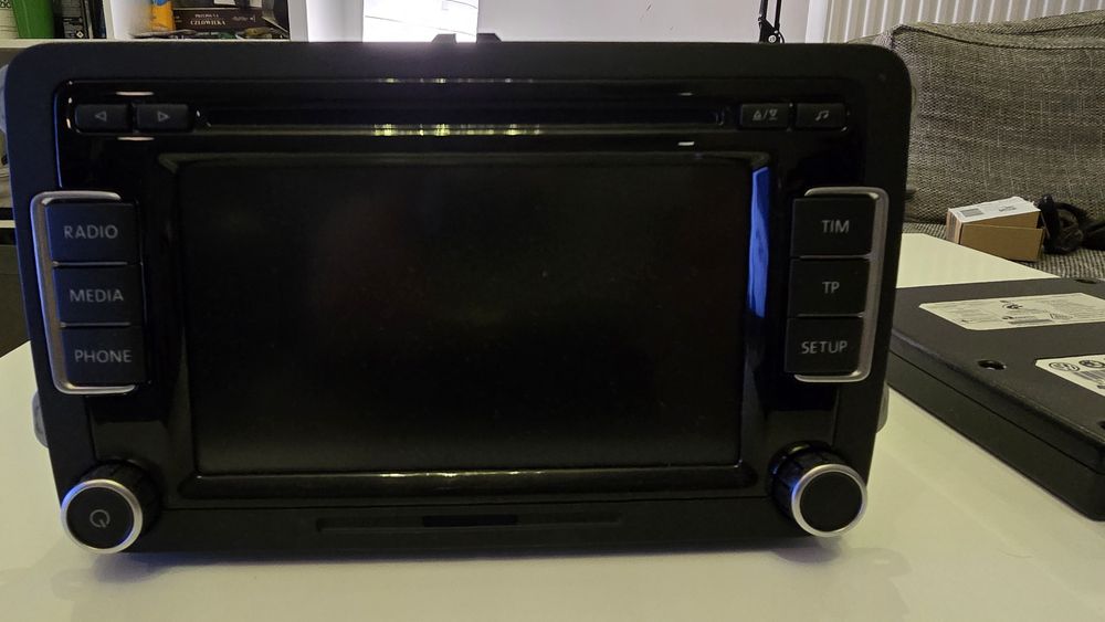 Radio VW  RCD 510 z PINem + moduł Bluetooth (telefon, Spotify)