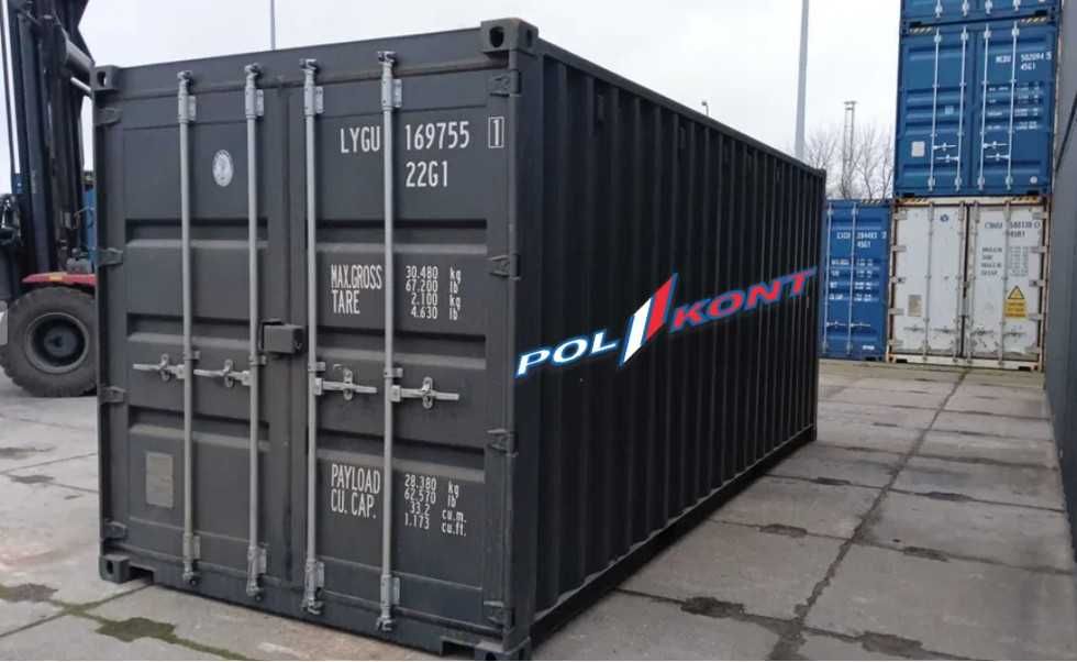 Sprzedam kontener morski 6 metrowy, 20 DV ONE WAY Antracyt -EP