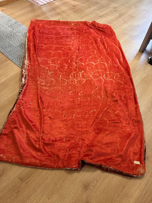 Manta veludo moçambicana duas faces