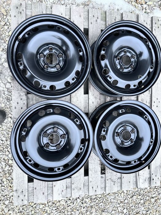 4xfelga stalowa 15” VW/SEAT/SKODA (5x100 ET38)