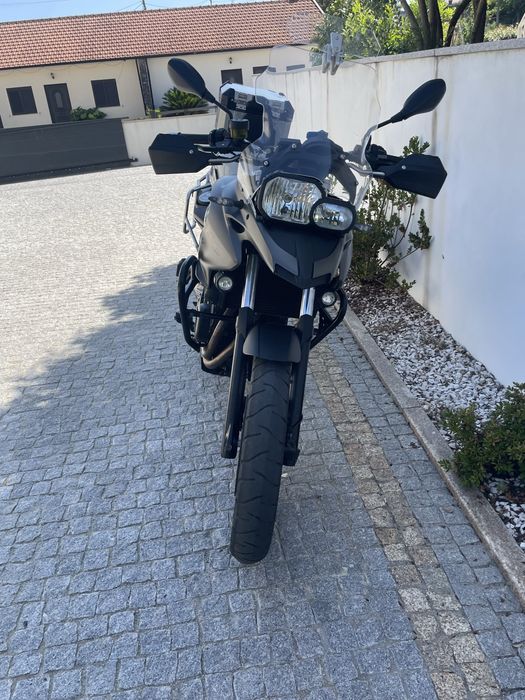 Bmw f 700 GS com 3 malas em aluminio