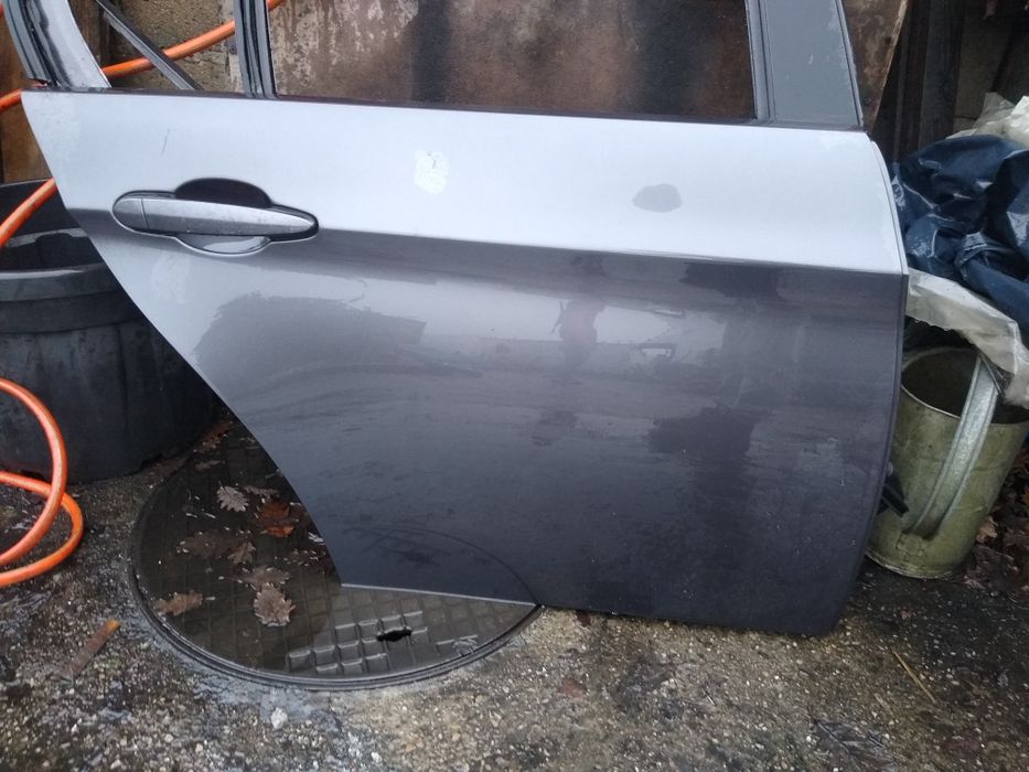 Drzwi prawe tył BMW E90 czarne szare