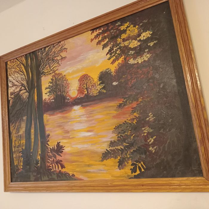 Картина пейзаж осінь