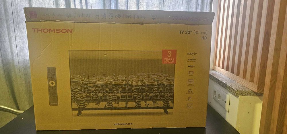 TV Thomson 32” HD Nova com Garantia de 3 Anos